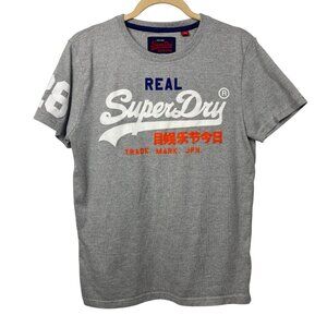 Superdry Mens Gray Graphic T-Shirt M